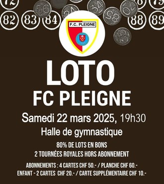 Loto FC Pleigne 2025