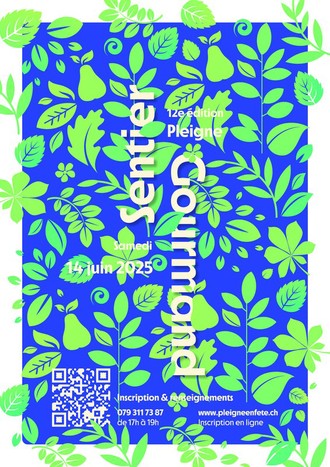 Affiche Sentier gourmand 2025