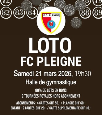 Loto FC Pleigne 2026
