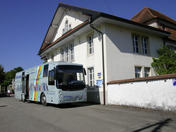 Bibliobus à Pleigne